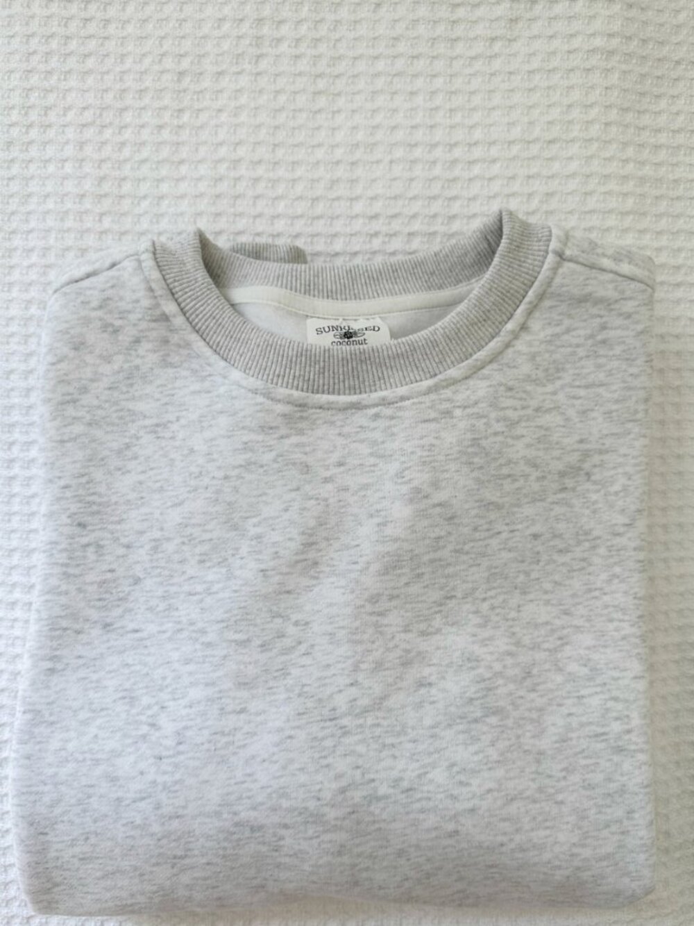 Pearl Grey Basic Blank Sweatshirt